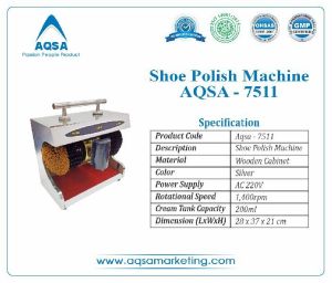 SHOE POLISH MACHINE - AQSA 7511