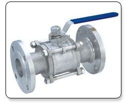 Three Piece Ball Valve Flange End