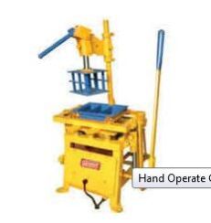 Hand Operate Concrete Making Machine