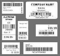 barcode price tags