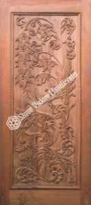 Teak Flush Interior Door