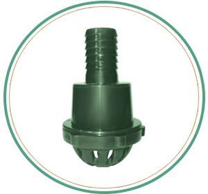 Green Nipple foot valve (spring and Washer)