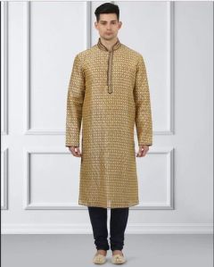 Regular Fit Kurta With Churidar