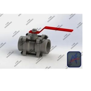 SS Screwed Ball Valve