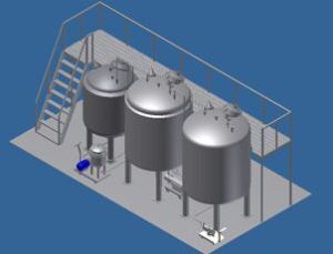 Automatic Liquid Manufacturing Plant