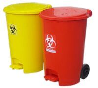 2 Wheeled Dustbin Plastic