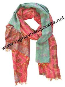 Silk Kantha Shawl/ Scarves