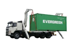 Container side loader