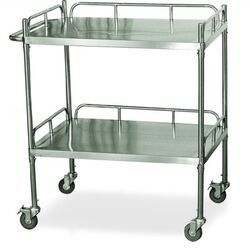 Stainless Steel Hospital Trolley