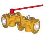 Lined Plug Valve