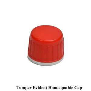 Tamper Evident Homeopathic Cap