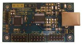 USBIO24: 24 Digital Input & Output module