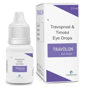 Travoprost and Timolol Eye Drops