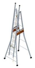 ALUMINIUM TELESCOPIC SELF SUPPORTING LADDER