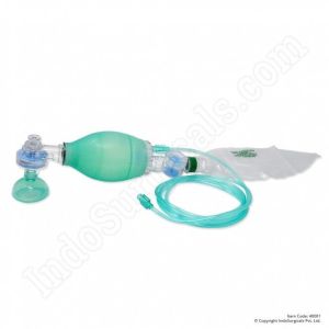 Green Silicone Resuscitator