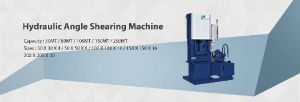 angle shearing machine