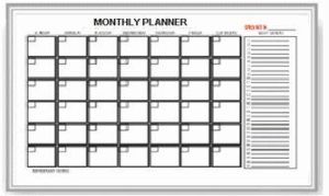 Monthly Planner