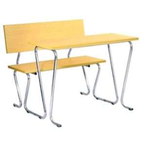 DOUBLE classroom desk