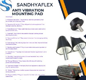 Anti vibration mounting pads