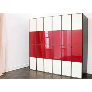 Wardrobe Lacquered Glass