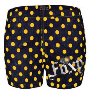 Polka Yellow Boxer Short