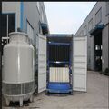 container containerized block ice machine