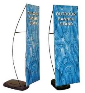 Outdoor Banner Stand