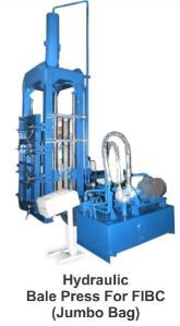 JUMBO BAG HYDRAULIC BALE PRESS