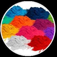 colorful rangoli powder