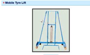 Mobile Tyre Lift