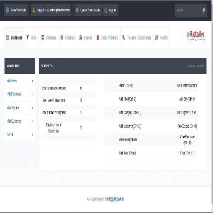 e-Retailer Stock/Inventory Management System