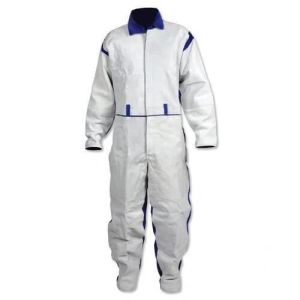 Sand Blasting White Suit