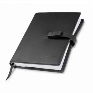 Black Leather Writing Diary