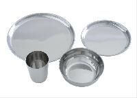 stainless steel dishes