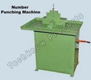 Number Punching Machine