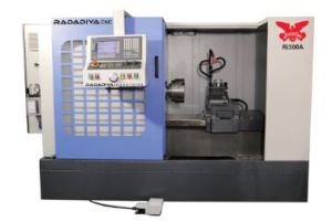 CNC Flat Bed Turning Machine