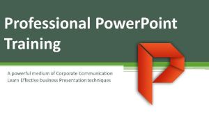 professional powerpoint training services