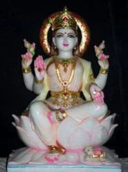 Marble Laxmi Statue