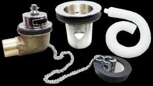 Bathtun Overflow Set with Pipe