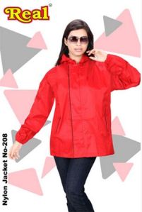 Women Rain Nylon Jacket