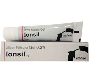Ionic Silver Nitrate Gel