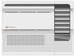 WHITE WESTINGHOUSE WINDOW AIR CONDITIONER