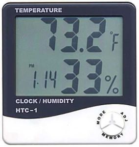 Digital Thermo Hygrometer with Clock