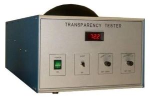 Transparency tester