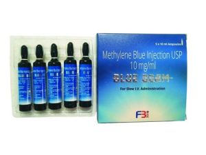 methylene blue injection