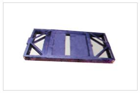 Double blade slide gates