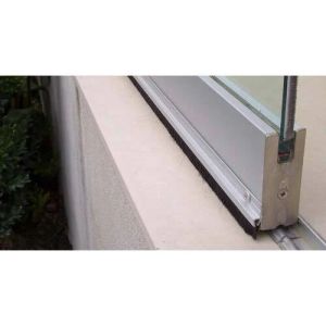 glass sliding door system