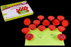LET'S TRY - RUBBER STAMPING Educational toys
