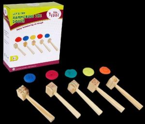 LET'S TRY - HAMMERING THE DOUGH Educational toys