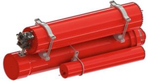 Motion compensation cylinder assemblies